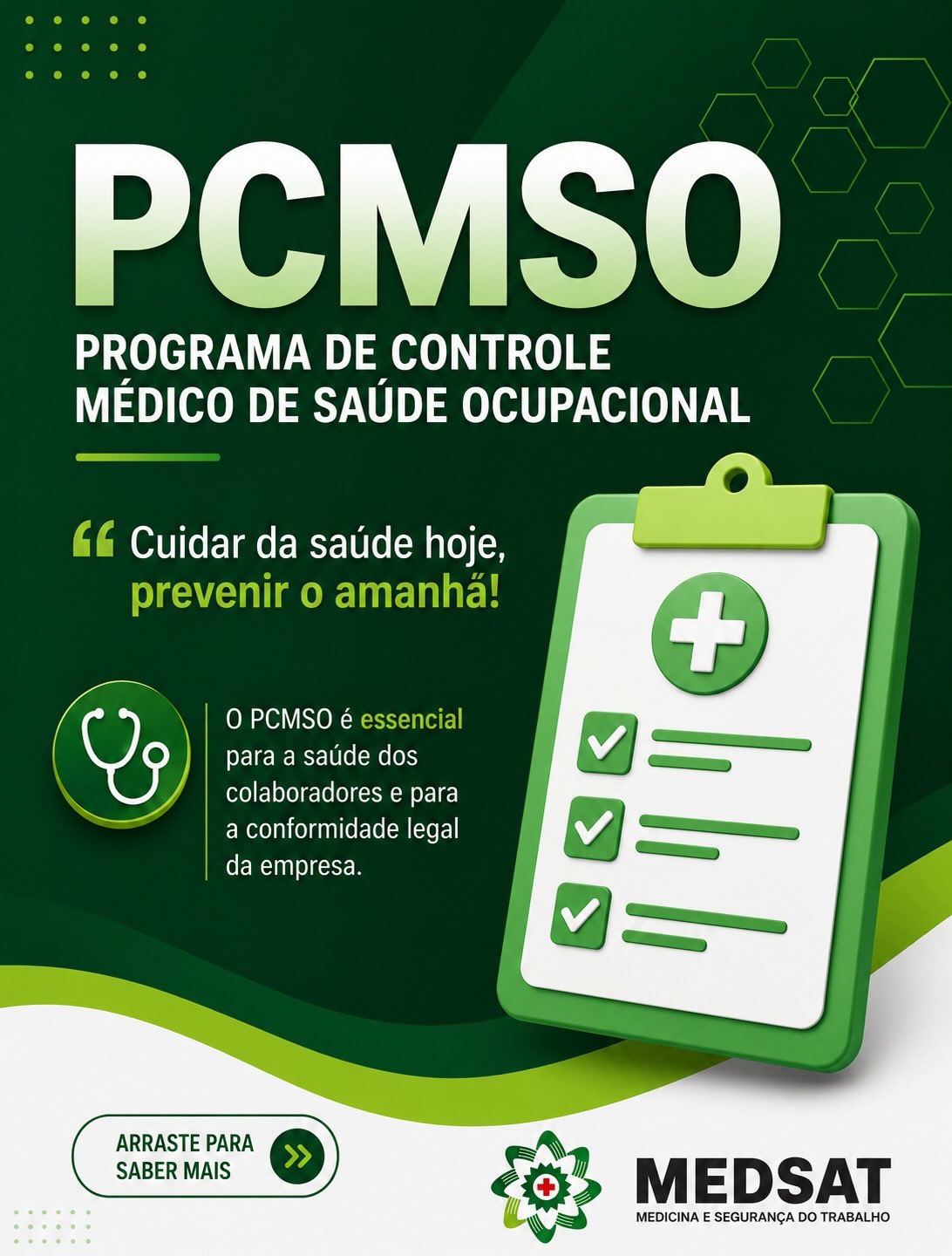 Post do Instagram da Medsat
